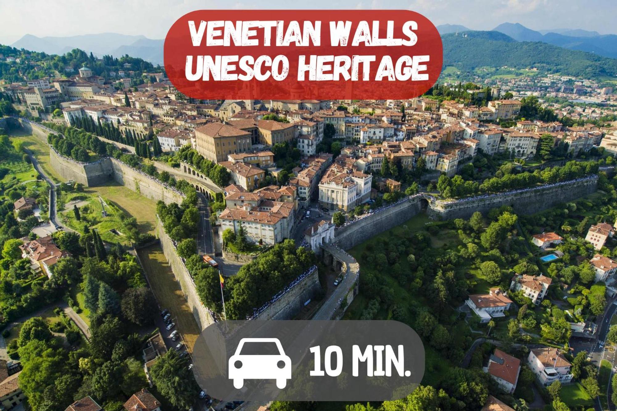 10' From The Venetian Walls, Luxury House With Spa Bérgamo Exterior foto